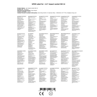 Schlagschraubernuss 1/2 Zoll SW 14, Industriequalität Schlagschraubernuss 1/2 Zoll SW 14, Industriequalität