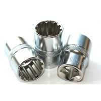 Stecknuss 8mm, 1/2 Zoll Nuss, CrV, kurze Ausführung Stecknuss 8mm, 1/2 Zoll Nuss, CrV, kurze Ausführung