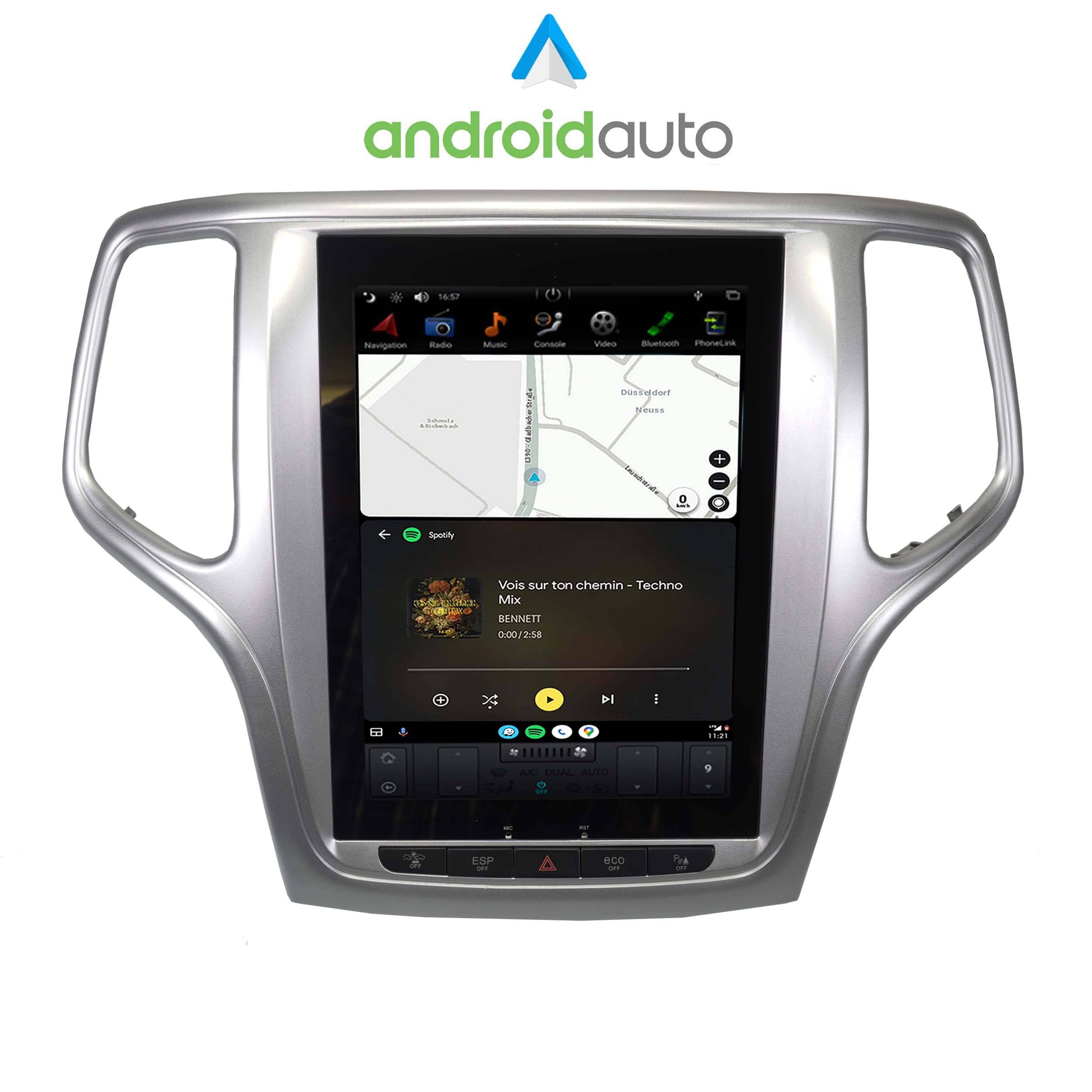 Für Jeep Grand Cherokee 10.4" Touchscreen Android Autoradio GPS Navi CarPlay
