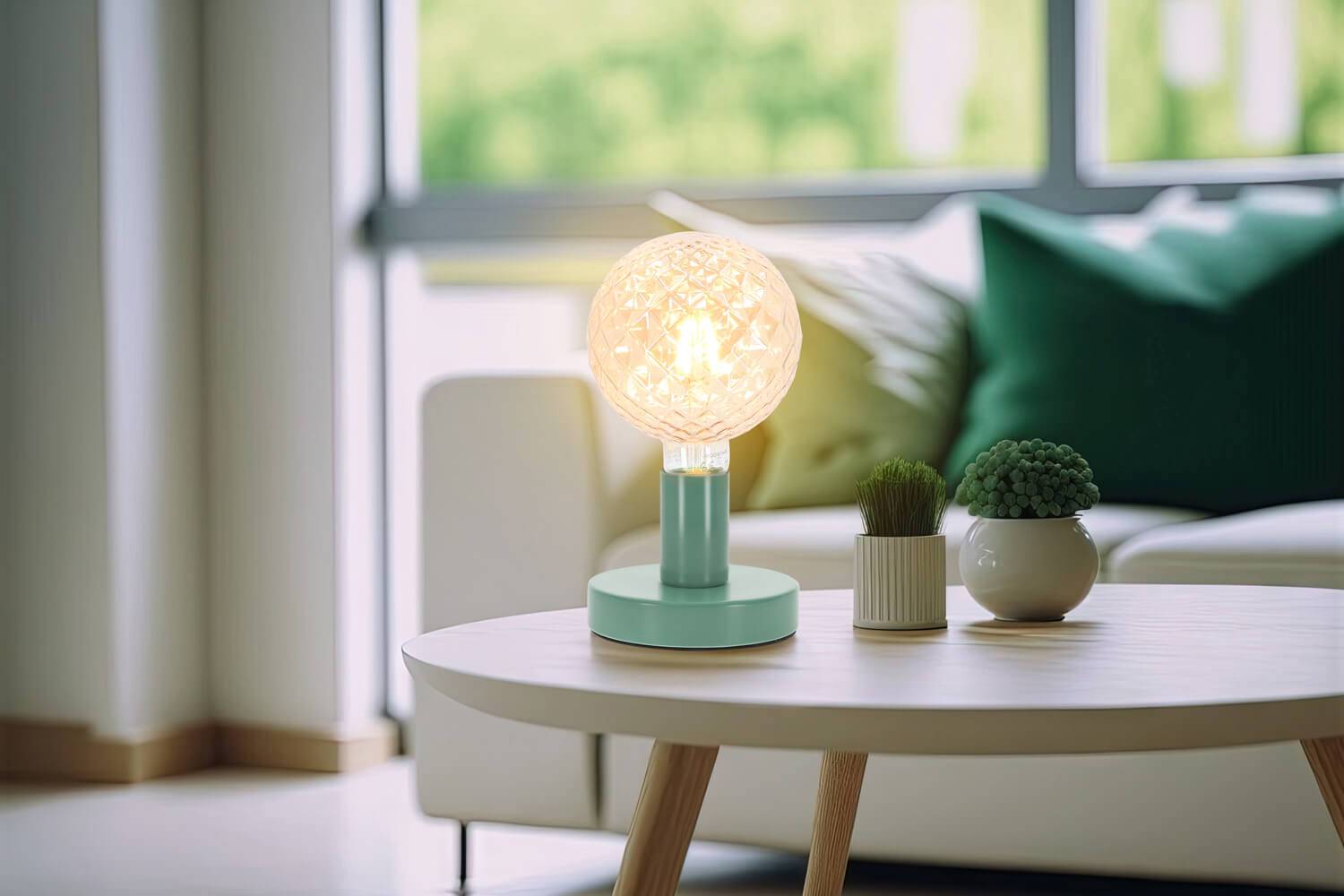 LED Universum 04888 Tischleuchte "Hannibal" mint