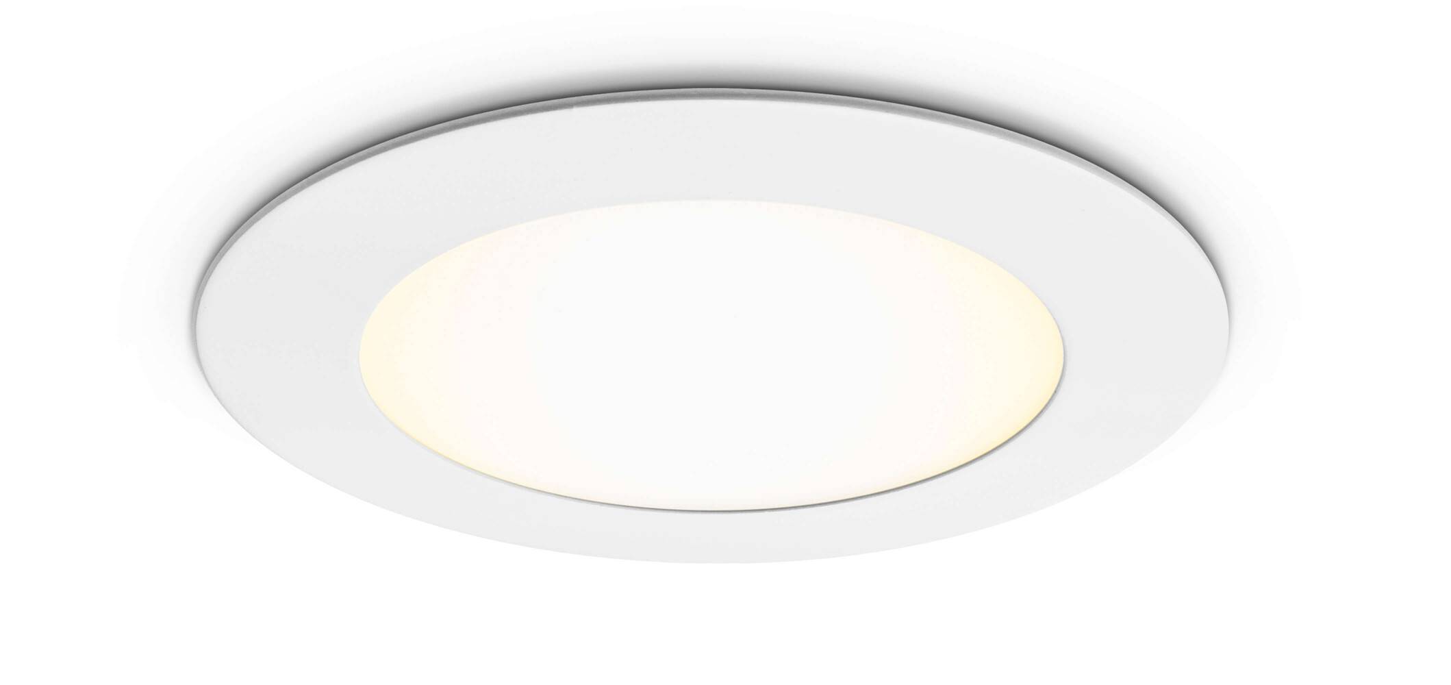LED Universum LED Panel 6W - rund - warmweiß