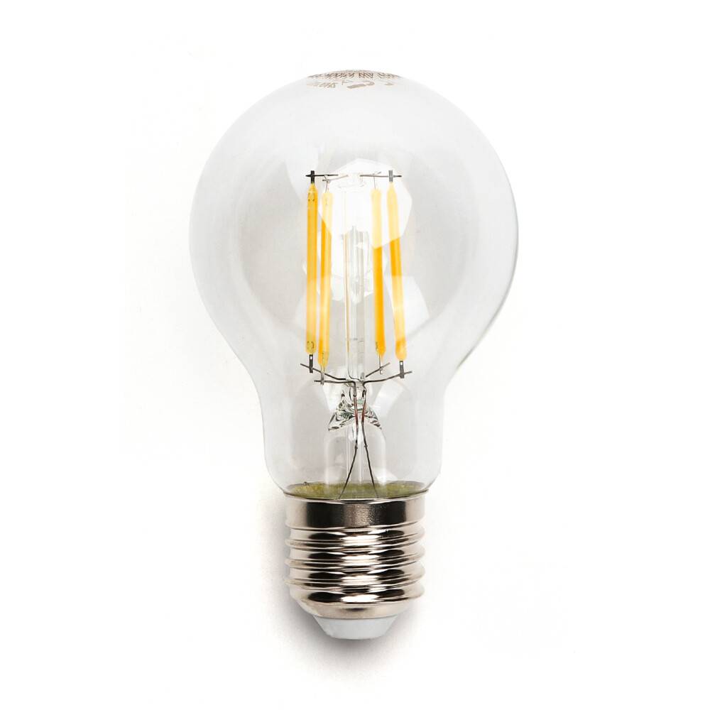 LED Universum LED Leuchtmittel Filament Glühlampe A60 Sockel E27 6W 2700K 700lm Ø60xH105mm
