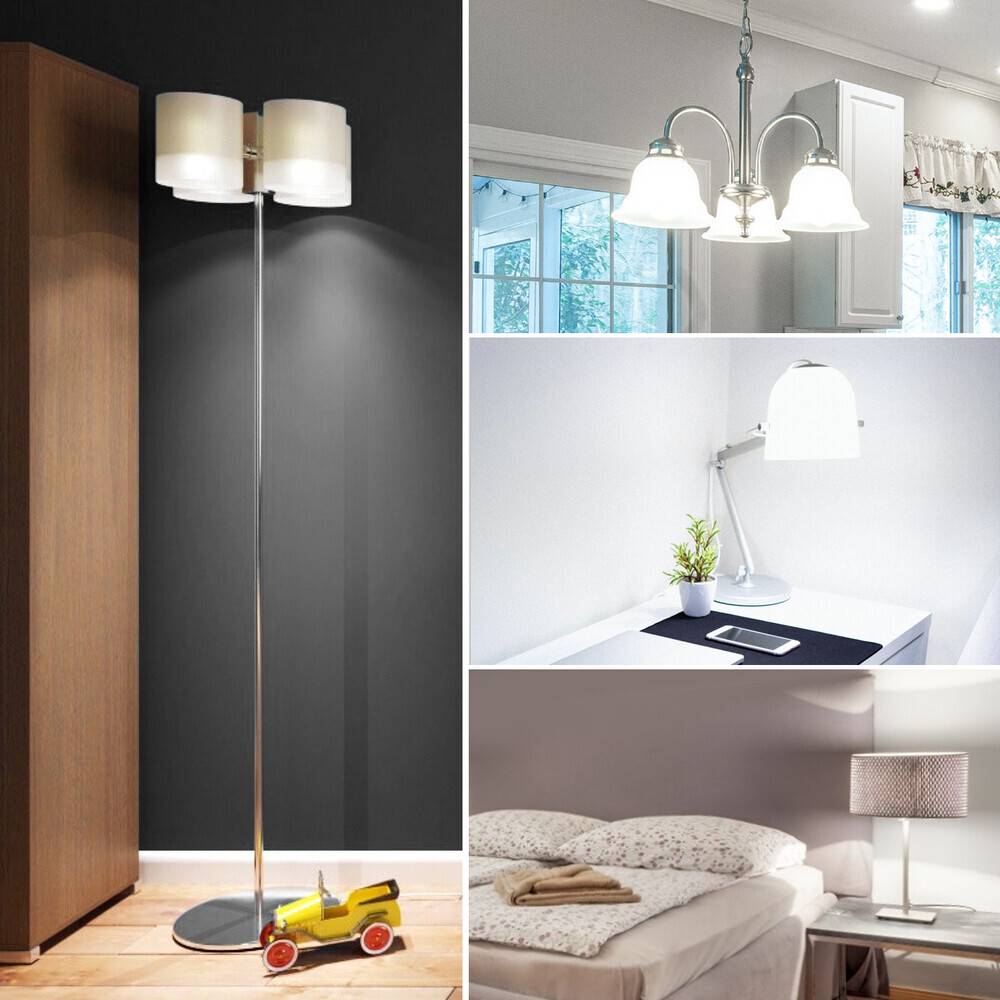 LED Universum LED Leuchtmittel Filament Glühlampe G45 Sockel E14 4W 6500K 470lm Ø45xH78mm