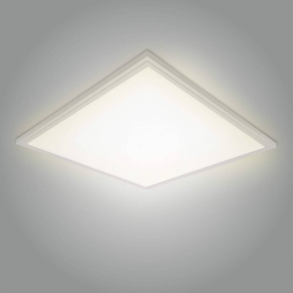 LED Universum LED Panel Einlegeleuchte 62x62cm warmweiß 40W 3000K 4600lm UGR≤19 L620xB620xH12mm