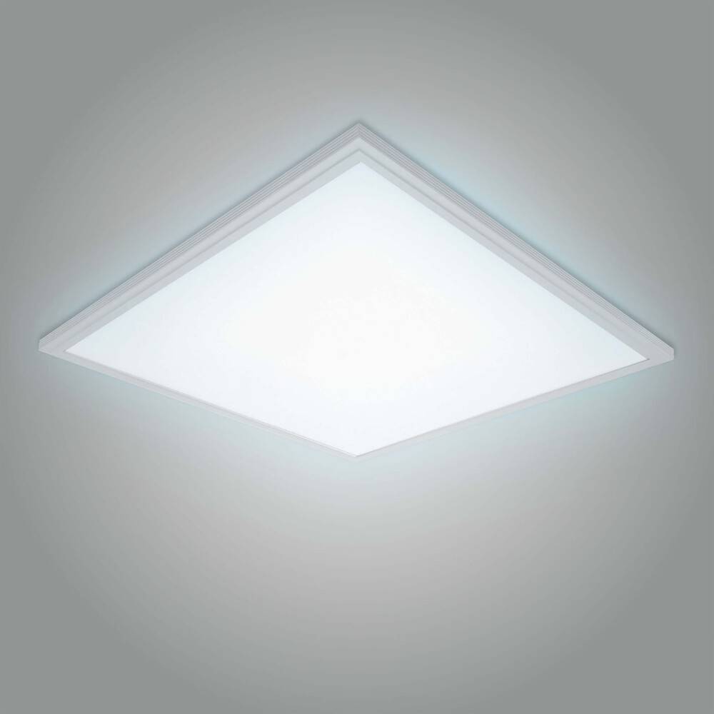 LED Universum LED Panel Einlegeleuchte 62x62cm kaltweiß 40W 6000K 4800lm UGR≤19 CRI>80 L620xB620xH12mm
