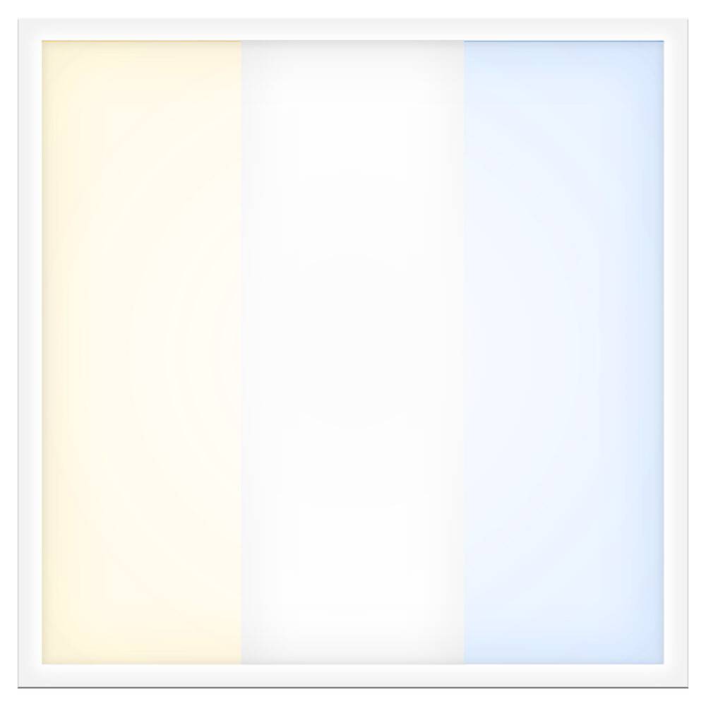 LED Universum LED Panel 62x62cm Rahmen weiß 3CCT 28W 2700/4000/6500K 5040lm L620xB620xH32mm
