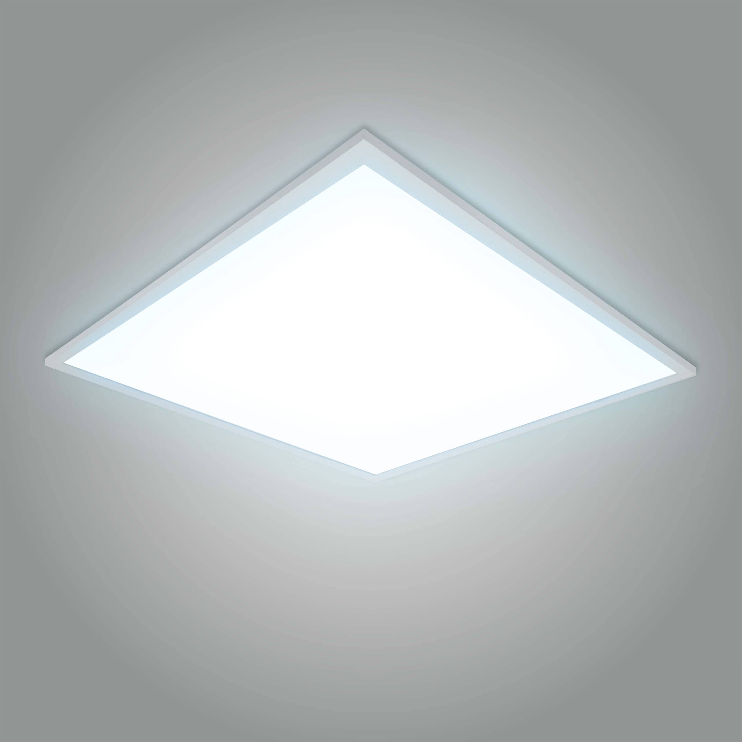 LED Universum Backlit LED Panel Einlegeleuchte 62x62cm kaltweiß 28W 6000K 5040lm UGR≤22 CRI>80 L620xB620xH32mm