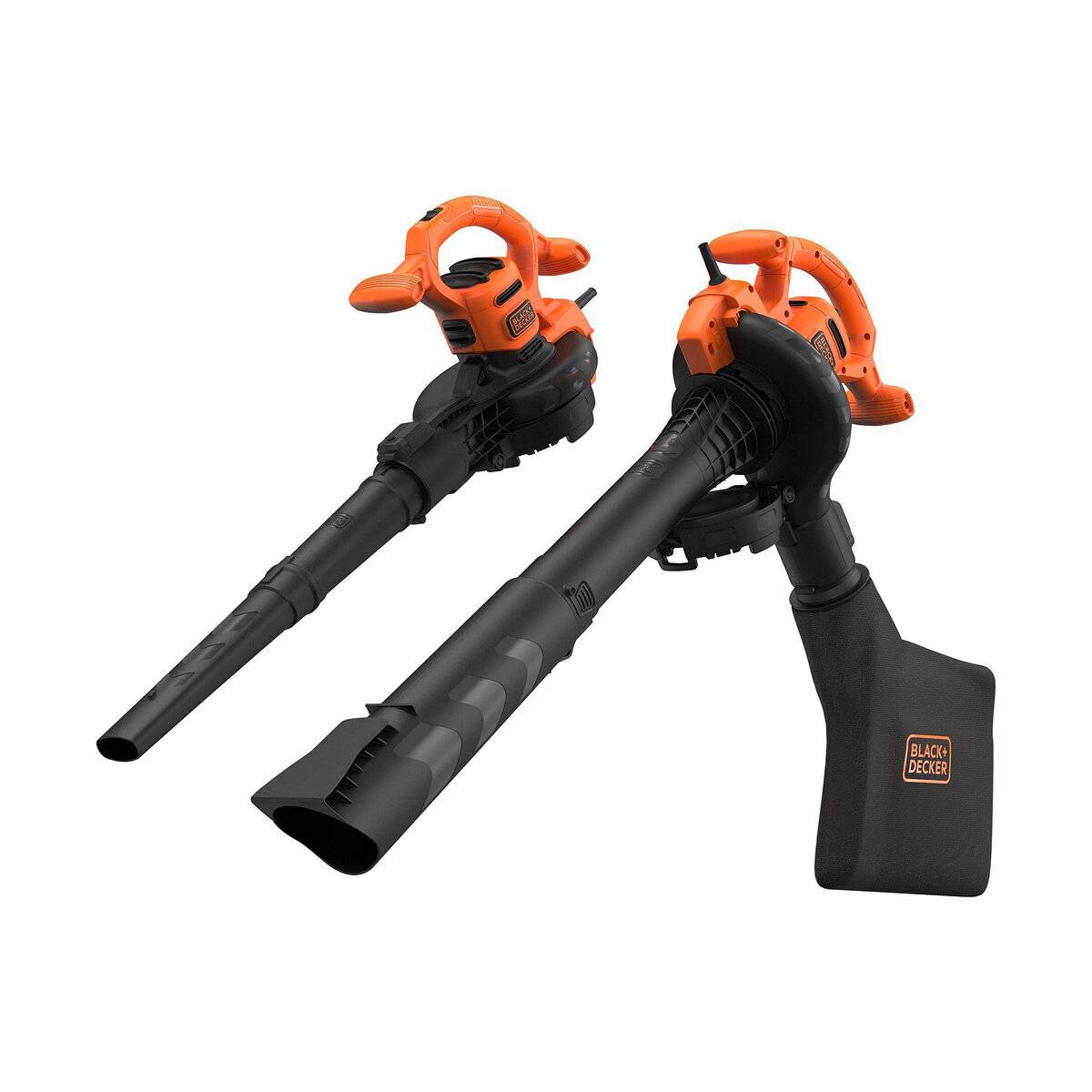 3-in-1 Elektro-Laubsauger BEBLV260-QS, Laubsauger/Laubbläser (schwarz/orange, 2.600 Watt)