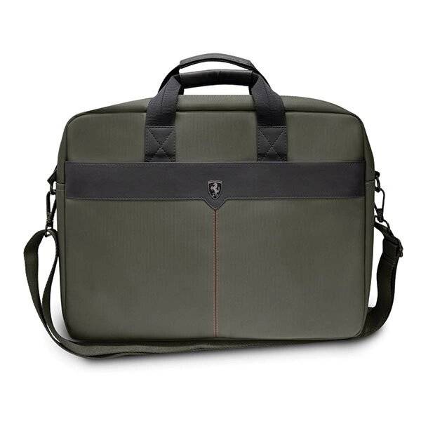 Ferrari Off Track Scuderia-Tasche einen 16-Zoll-Laptop – grün