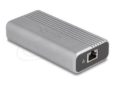 DELOCK USB 40 Gbps USB-C Netzwerk Adapter 10GbE 1xRJ45 Multimedia-Technik