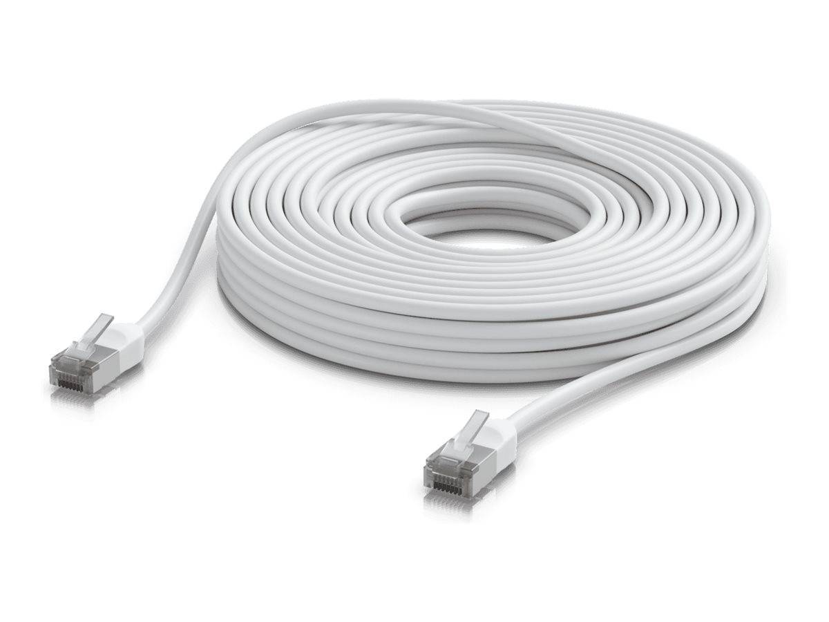 Ubiquiti Unifi Premium Patch Cable Outdoor C6a 15m white Kabel Patchkabel RJ45 Cat.6