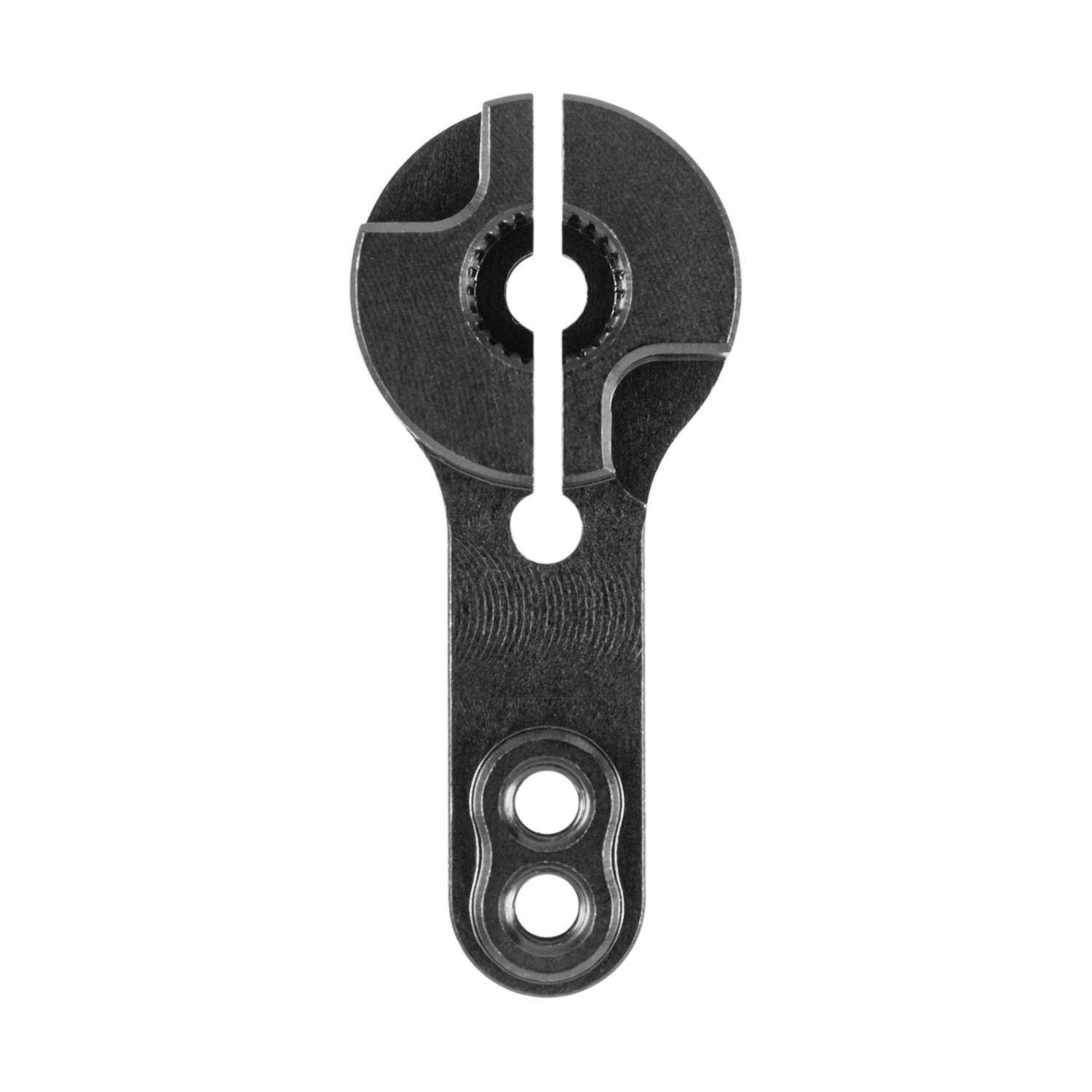 BerryBase 25T M3 Metall Servo-Horn Arm, 25T Spline, 35 mm Länge, 6 mm Aufnahme, M3 Klemmung