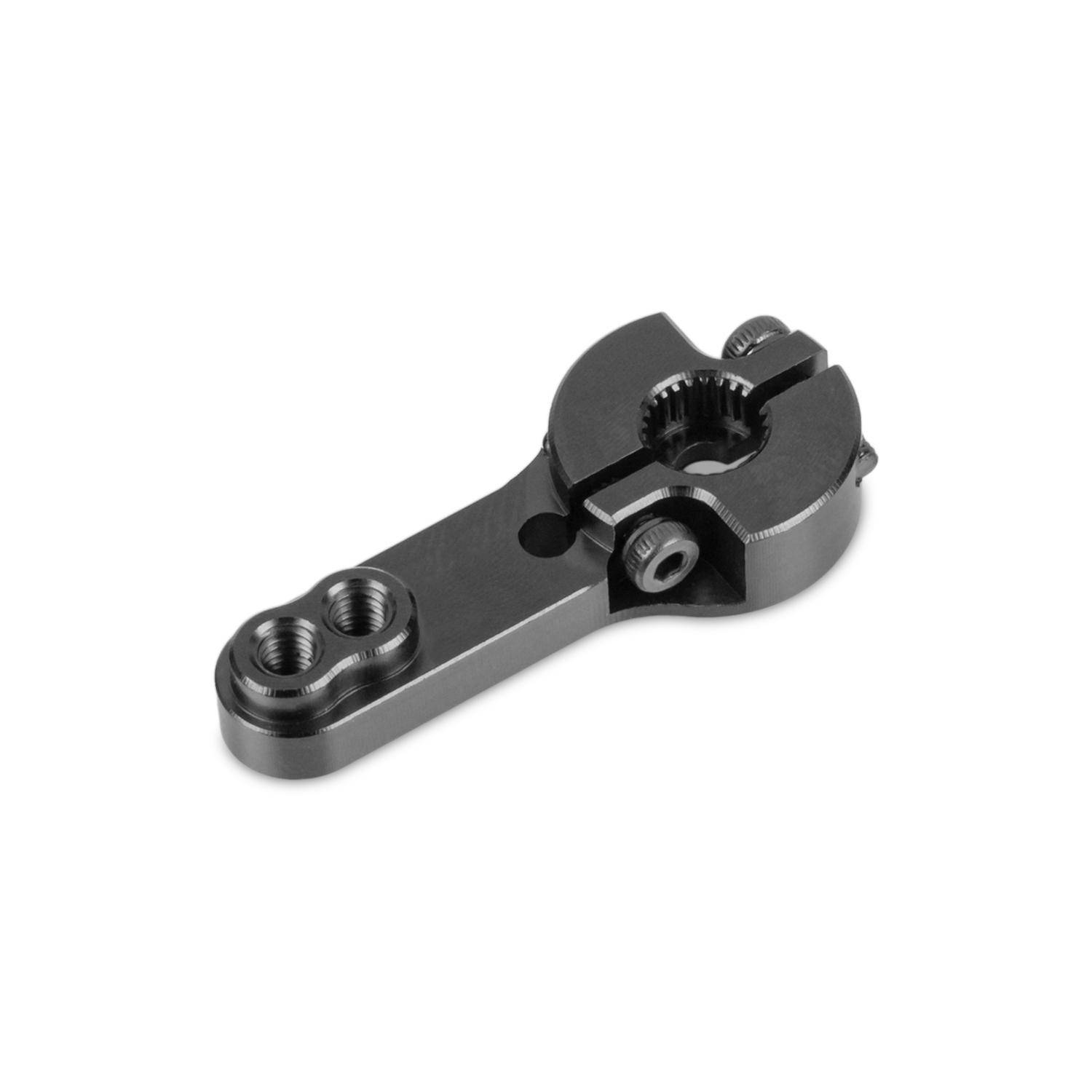 BerryBase 25T M3 Metall Servo-Horn Arm, 25T Spline, 35 mm Länge, 6 mm Aufnahme, M3 Klemmung