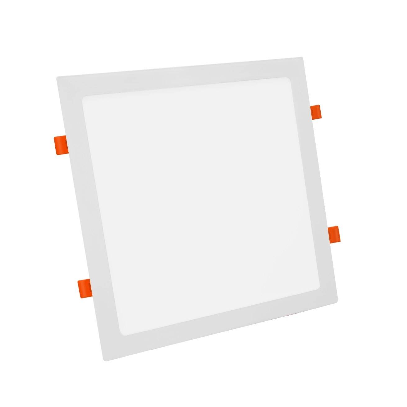 LED Universum LED Einbau-Panel quadratisch weiß 18W kaltweiß 6000K 1440lm UGR≤22 CRI>80 L225xB225xH19mm
