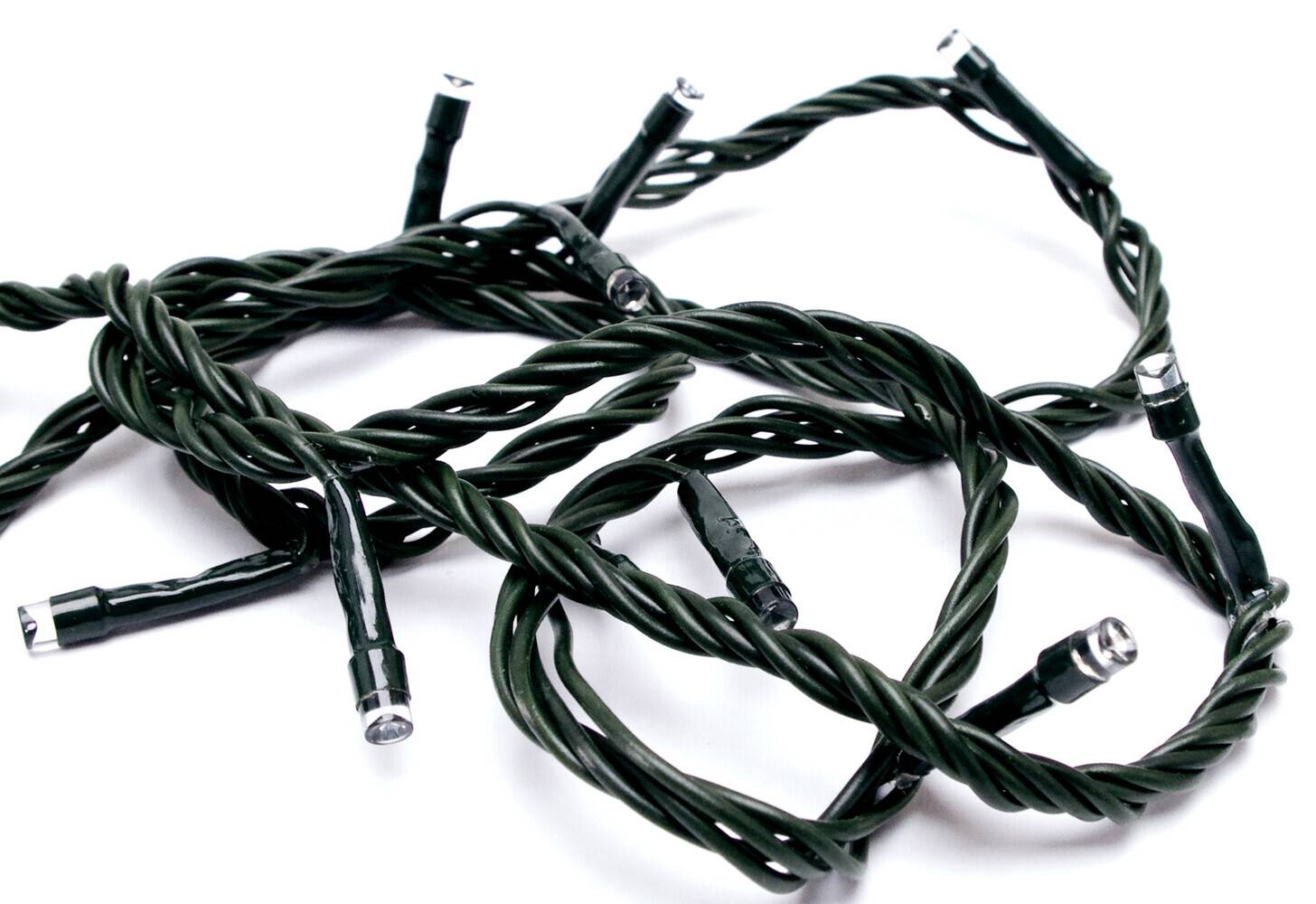 LED Universum LED Lichterkette kaltweiß von - 16m Länge, 200LEDs, 3m Zuleitung (Stimmungsbeleuchtung spritzwassergeschützt, für innen und außen,