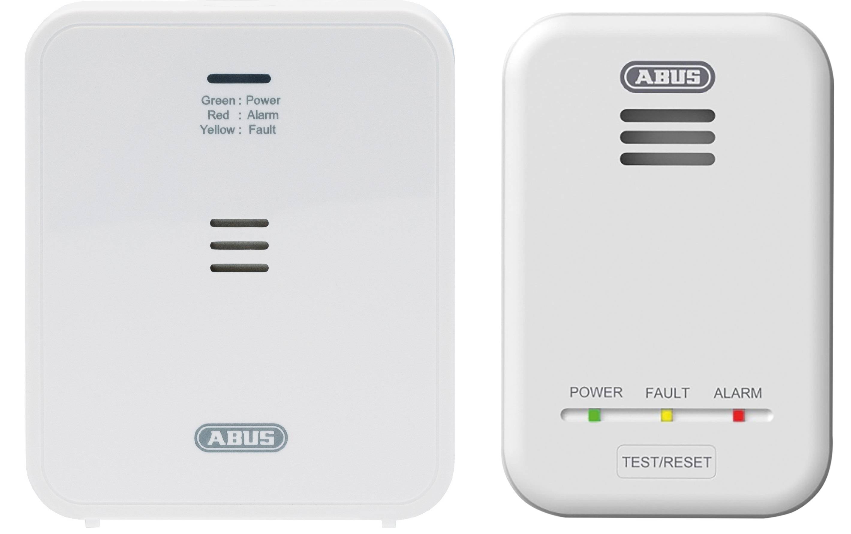 ABUS Kohlenmonoxid-Melder COWM370 + Gasmelder GWM100ME für Gasthermen