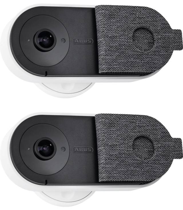 ABUS PPIC31020 WLAN Privacy Innen-Kamera mit Privatsphäre-Modus - 2er Set