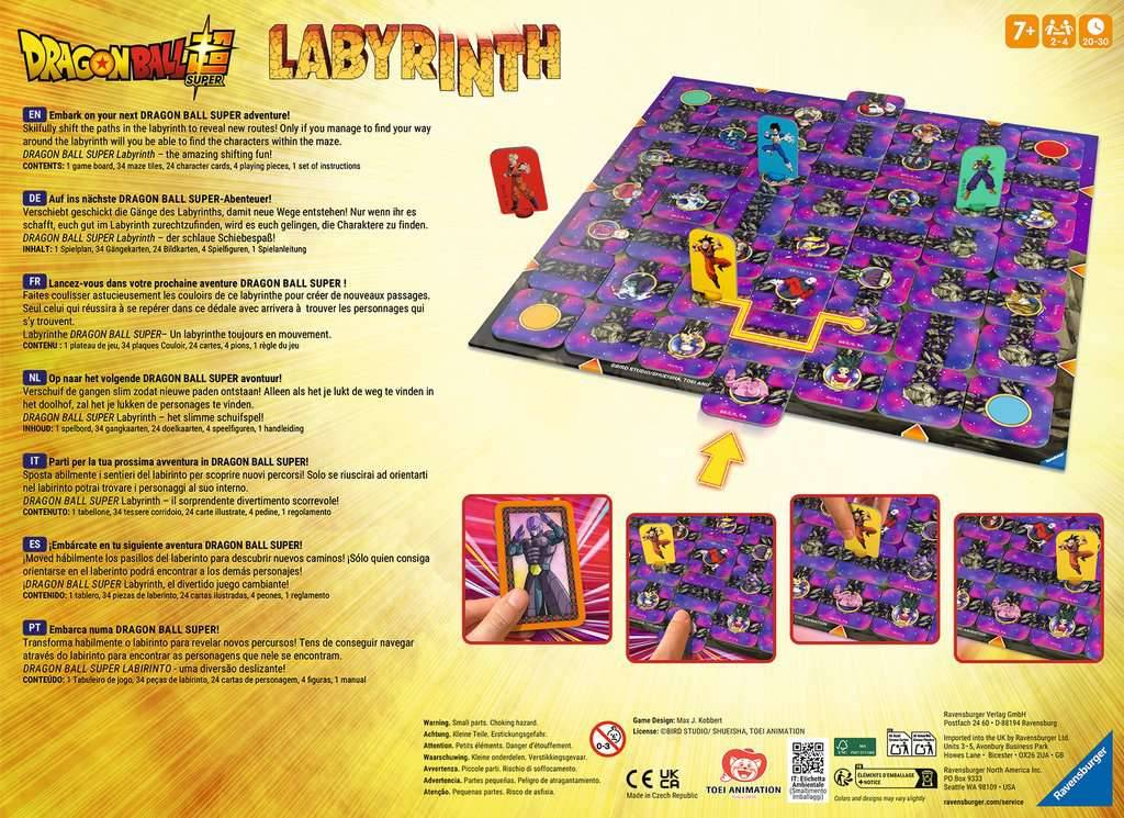 Ravensburger Dragon Ball Super Labyrinth – Schiebespiel ab 7 Jahren
