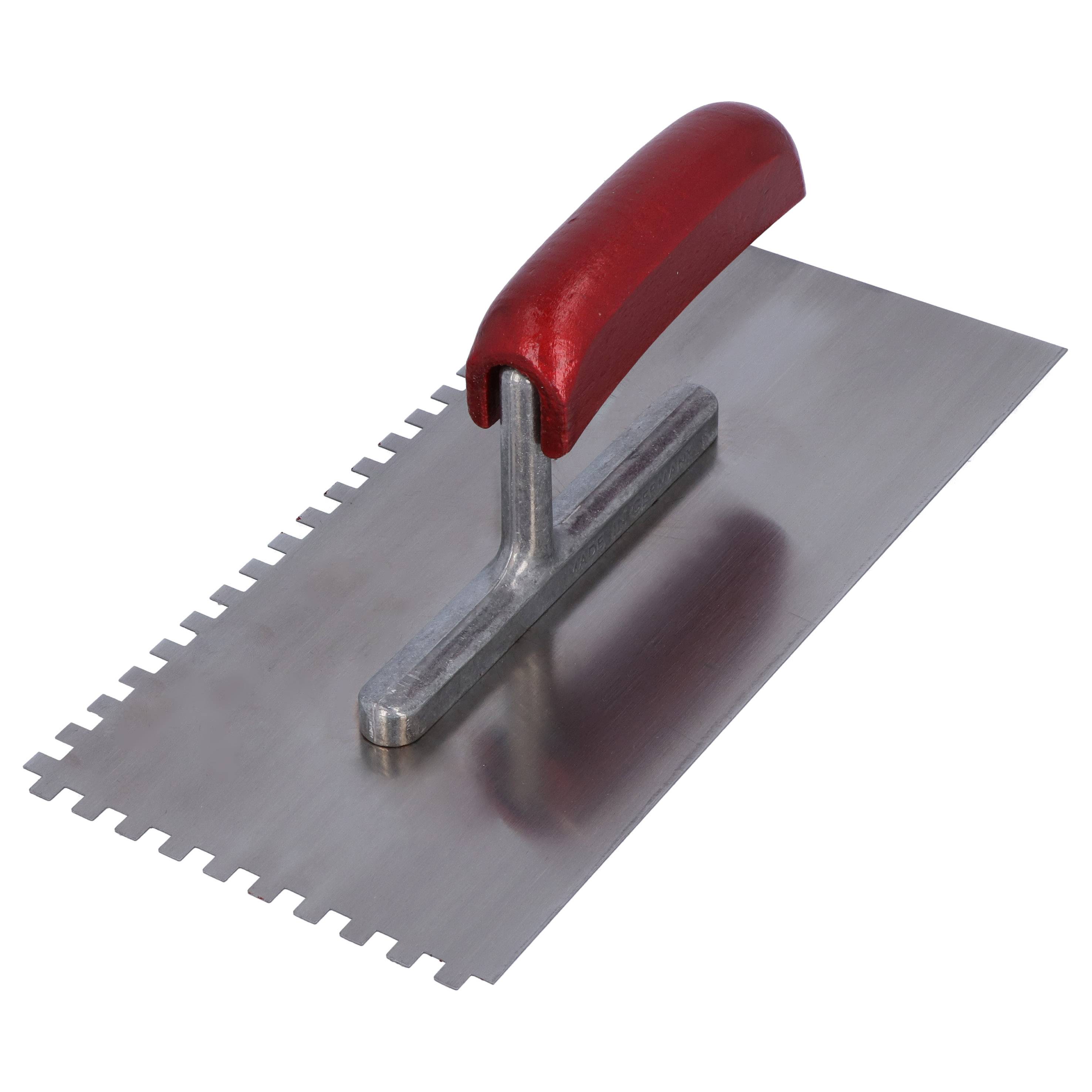 HELPMATE Glättekelle 280x130mm, 6x 6,Stahl, Holzg