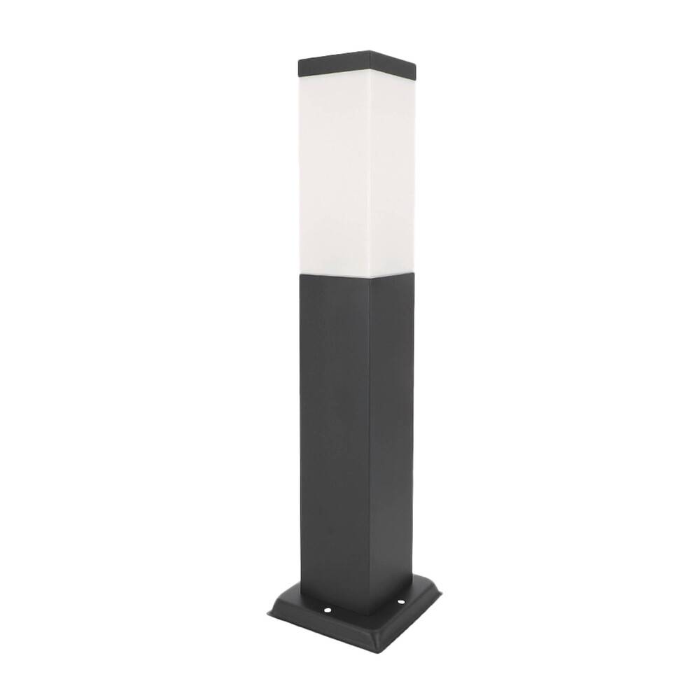 LED Universum - Sockelleuchte "FREDDY" anthrazit 50cm eckig
