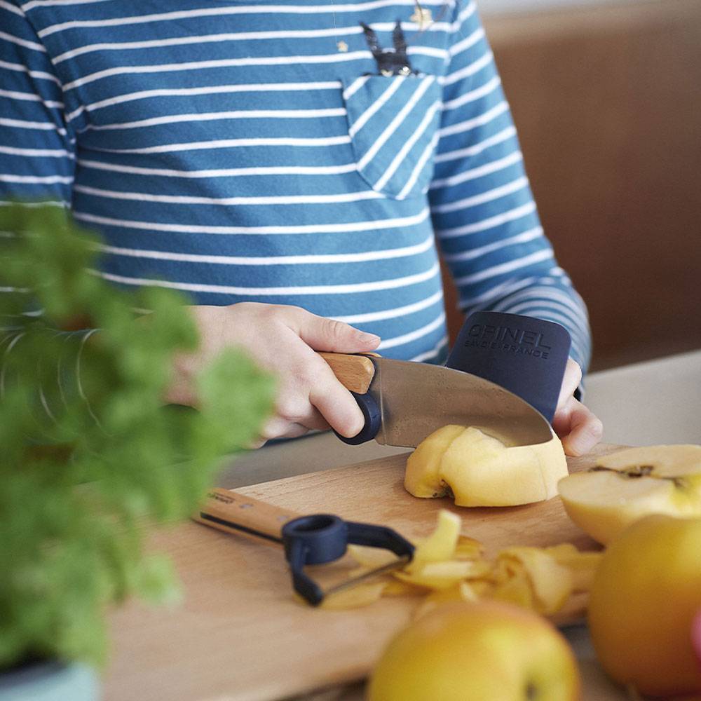Opinel LE PETIT CHEF Kinder Küchen-Set 3 teilig - Blau