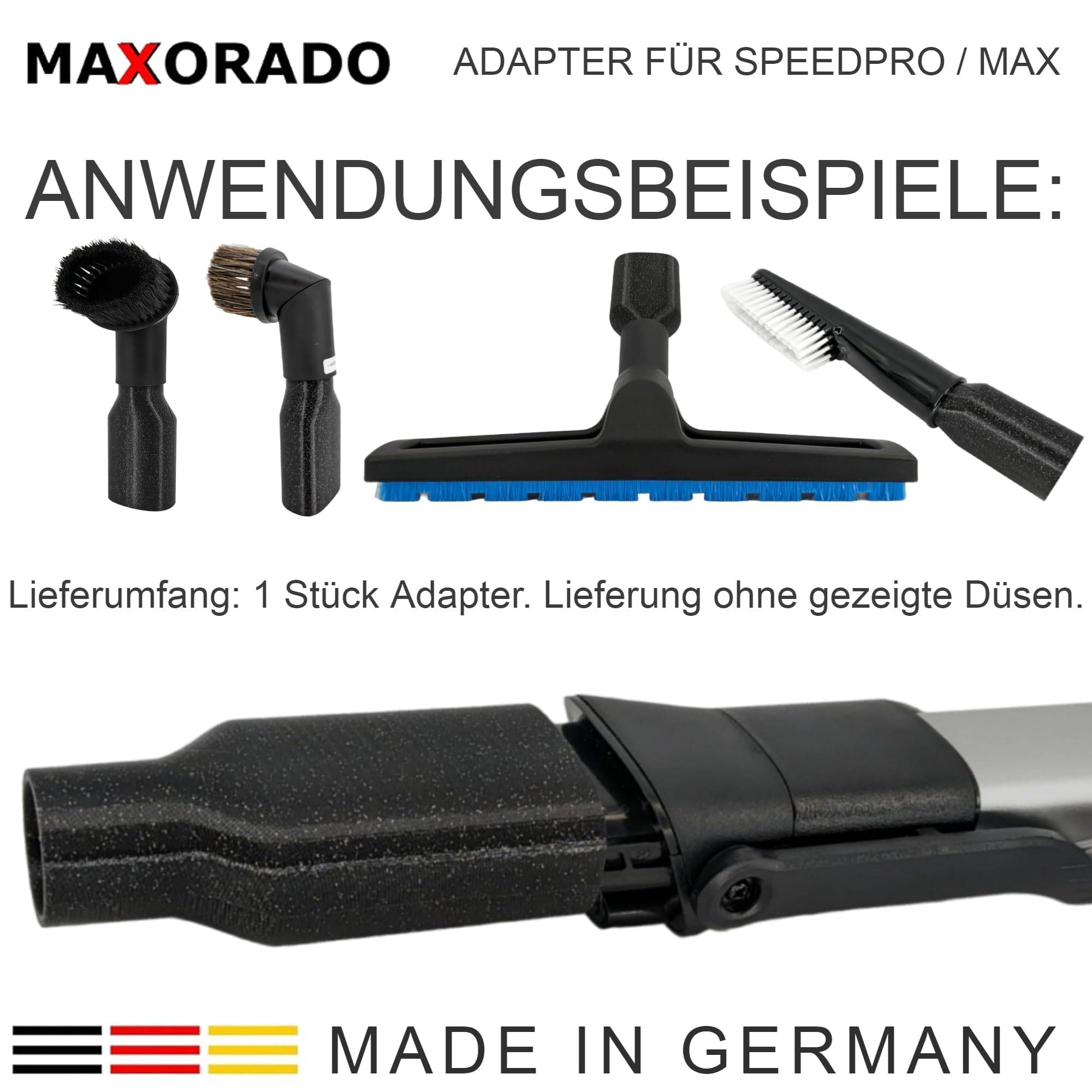 Staubsauger 35mm Adapter passend für Philips Speedpro Max Aqua Ersatzteil Zubehör Ersatzteile Anschluss 35 mm DN35 Rohrdurchmesser