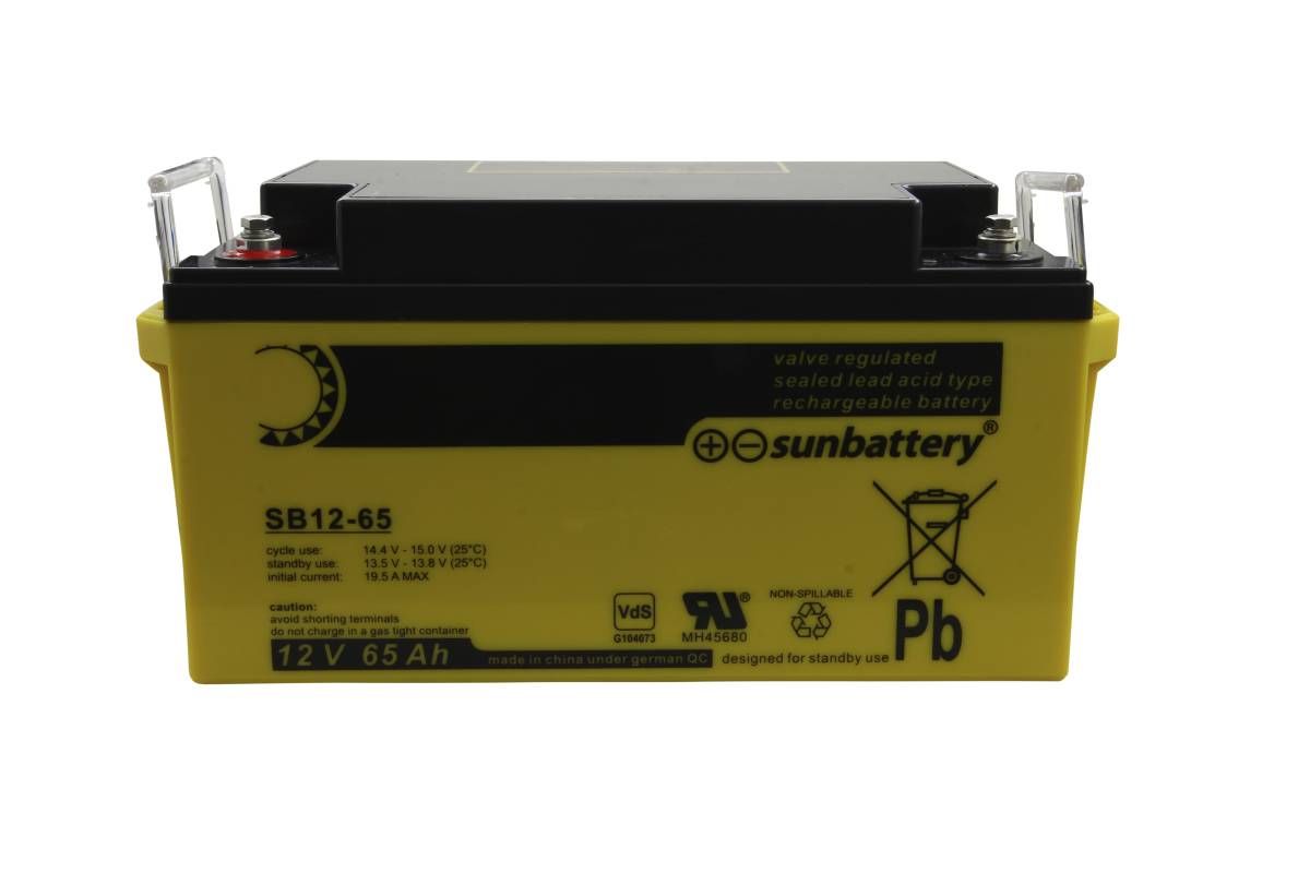 SUN Blei-Vlies-Akku (AGM) SB12-65 12.0V 65.0Ah