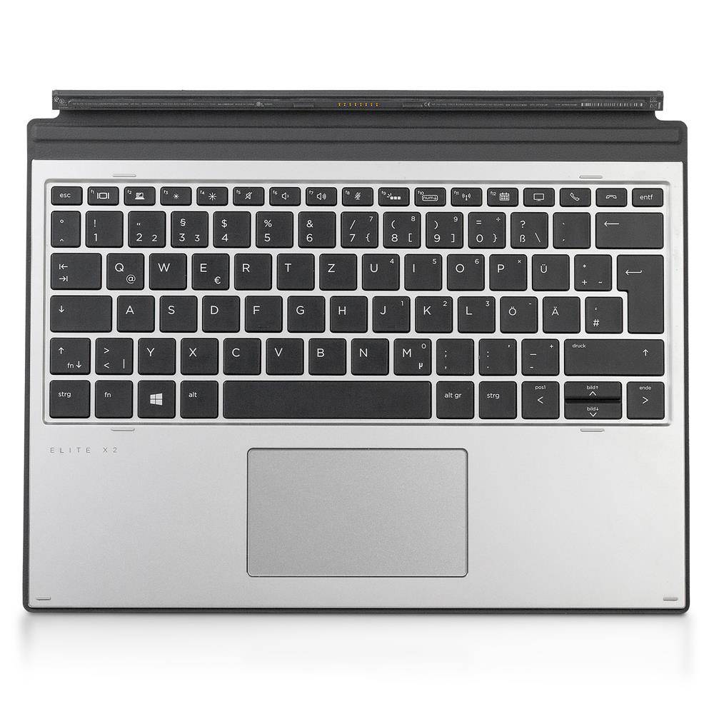 HP (Refurbished) Tastatur mit Touchpad (5ZP61AV#ABD, für Elite x2 G4, deutsch, beleuchtet)