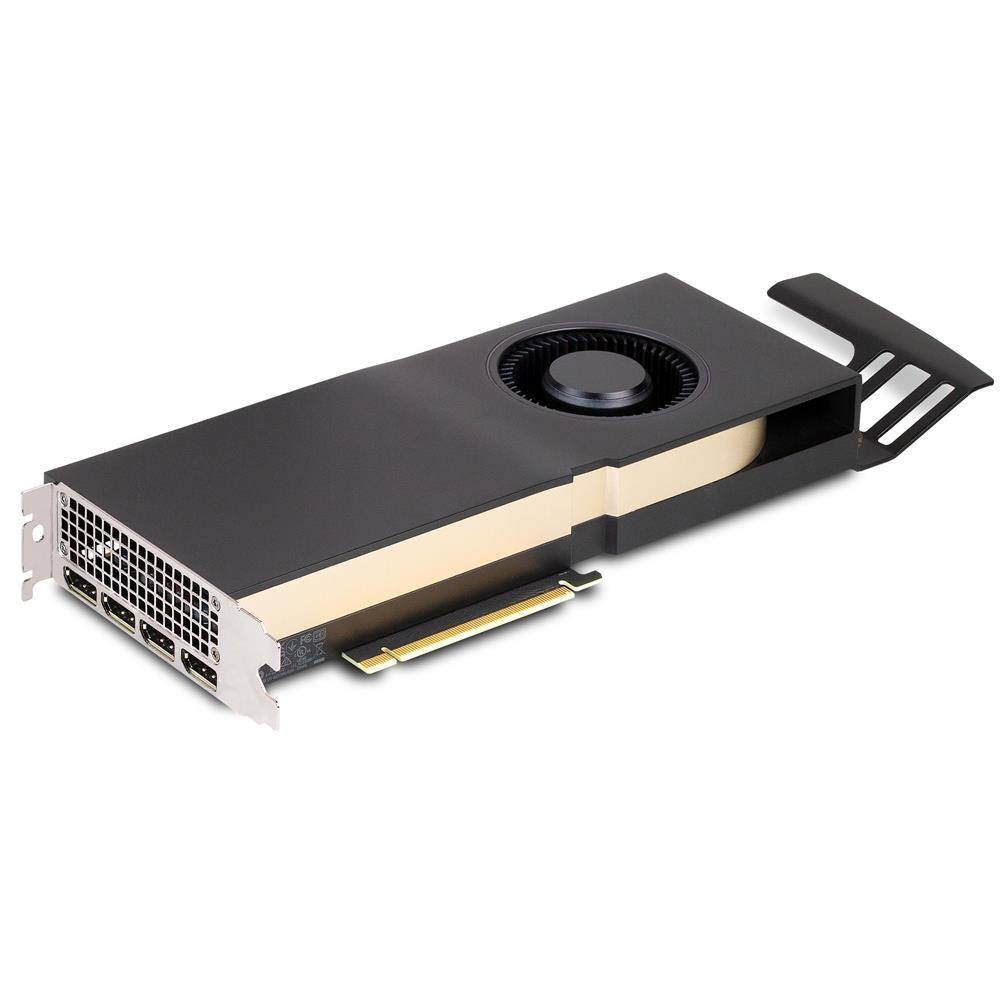 HP NVIDIA RTX A5000 (Refurbished) Grafikkarte (P/N: M12948-001, 24GB GDDR6, PCIe 4.0 x16, 1-Slot, 4x DP)