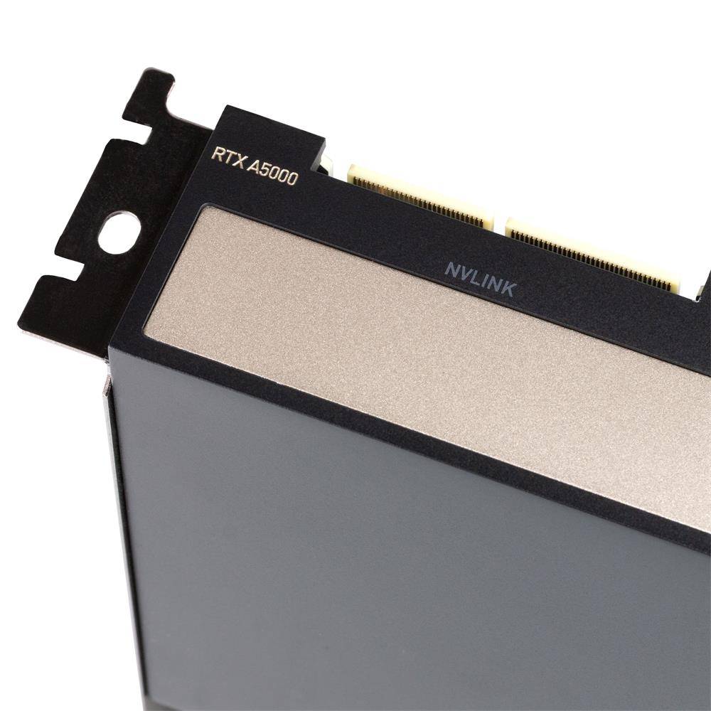 HP NVIDIA RTX A5000 (Refurbished) Grafikkarte (P/N: M12948-001, 24GB GDDR6, PCIe 4.0 x16, 1-Slot, 4x DP)