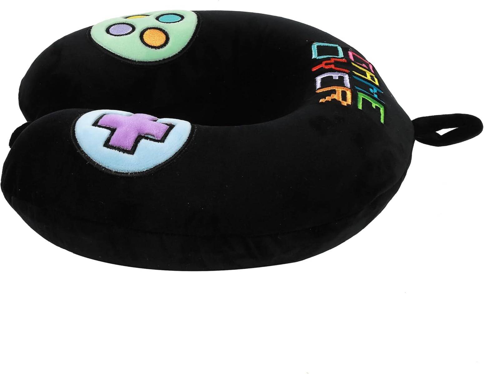 I-TOTAL® Reisekissen Nackenkissen weich für Nackenstützen Motiv Let's Play