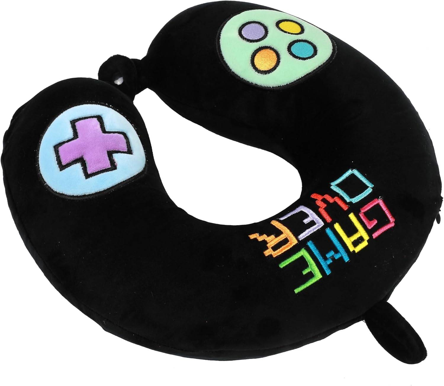 I-TOTAL® Reisekissen Nackenkissen weich für Nackenstützen Motiv Let's Play