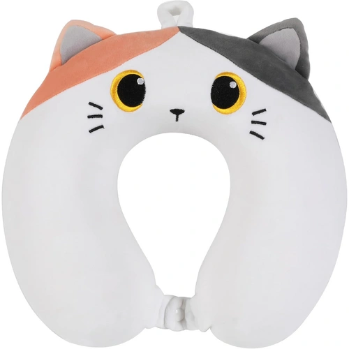 I-TOTAL® Reisekissen Nackenkissen weich für Nackenstützen Motiv orange Katze I-TOTAL® Reisekissen Nackenkissen weich für Nackenstützen Motiv orange Katze