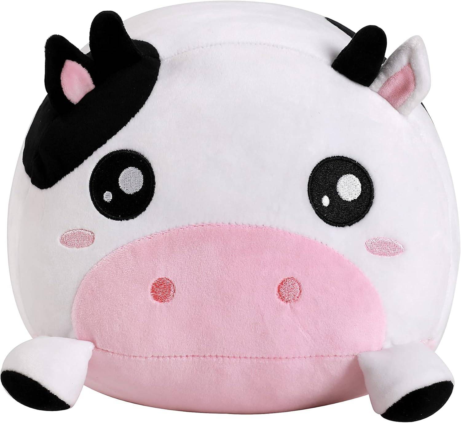 I-TOTAL® Dekoratives Kissen für Bett Sofa Bequem und kuschelig Kuh