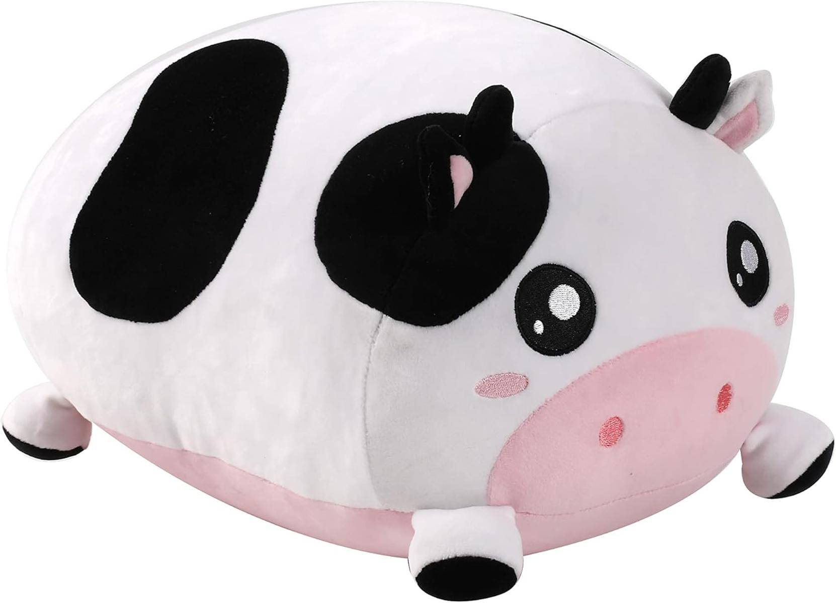 I-TOTAL® Dekoratives Kissen für Bett Sofa Bequem und kuschelig Kuh