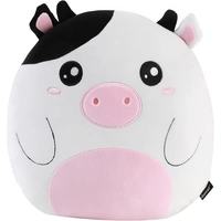 I-TOTAL ® - Dekokissen für Kinder/Wohnzimmer, Flauschiges Stoffkissen in Form Kuh I-TOTAL ® - Dekokissen für Kinder/Wohnzimmer, Flauschiges Stoffkissen in Form Kuh