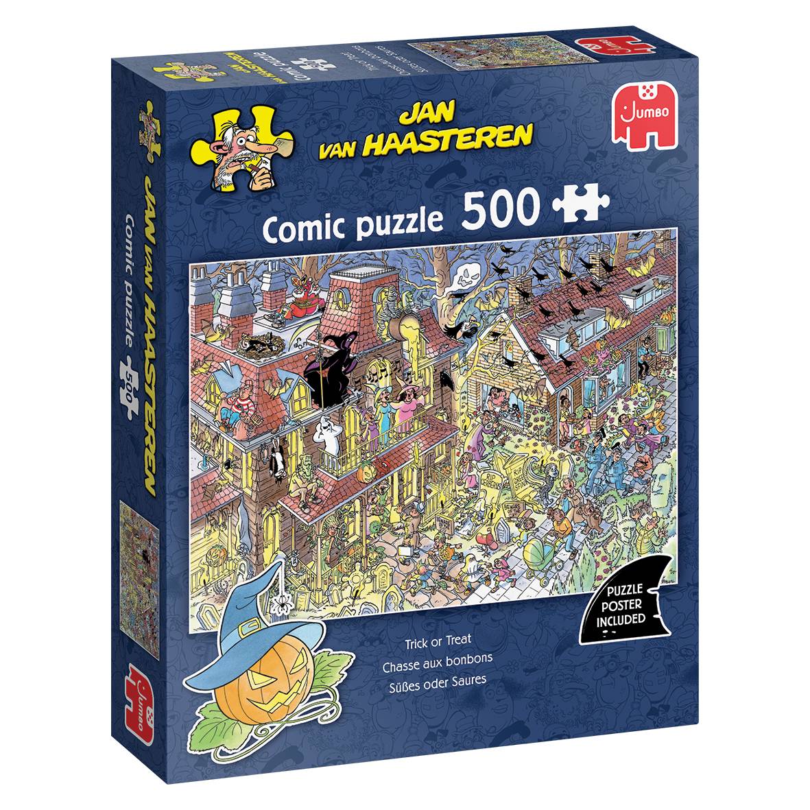 Jan van Haasteren, Süßes oder Saures, 500 Teile Puzzle