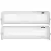 ABUS Bettgitter Eric für Babys und Kinder - 150 cm - weiß- 2er Set ABUS Bettgitter Eric für Babys und Kinder - 150 cm - weiß- 2er Set