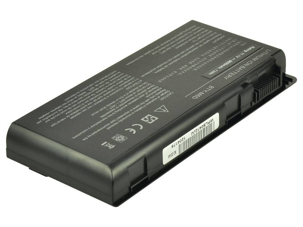 2-power Main Battery Pack MSI - Batterie - 6.600 mAh