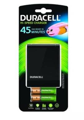 Duracell 45m Charger+ 2 x AA/AAA - Batterie - Micro (AAA)