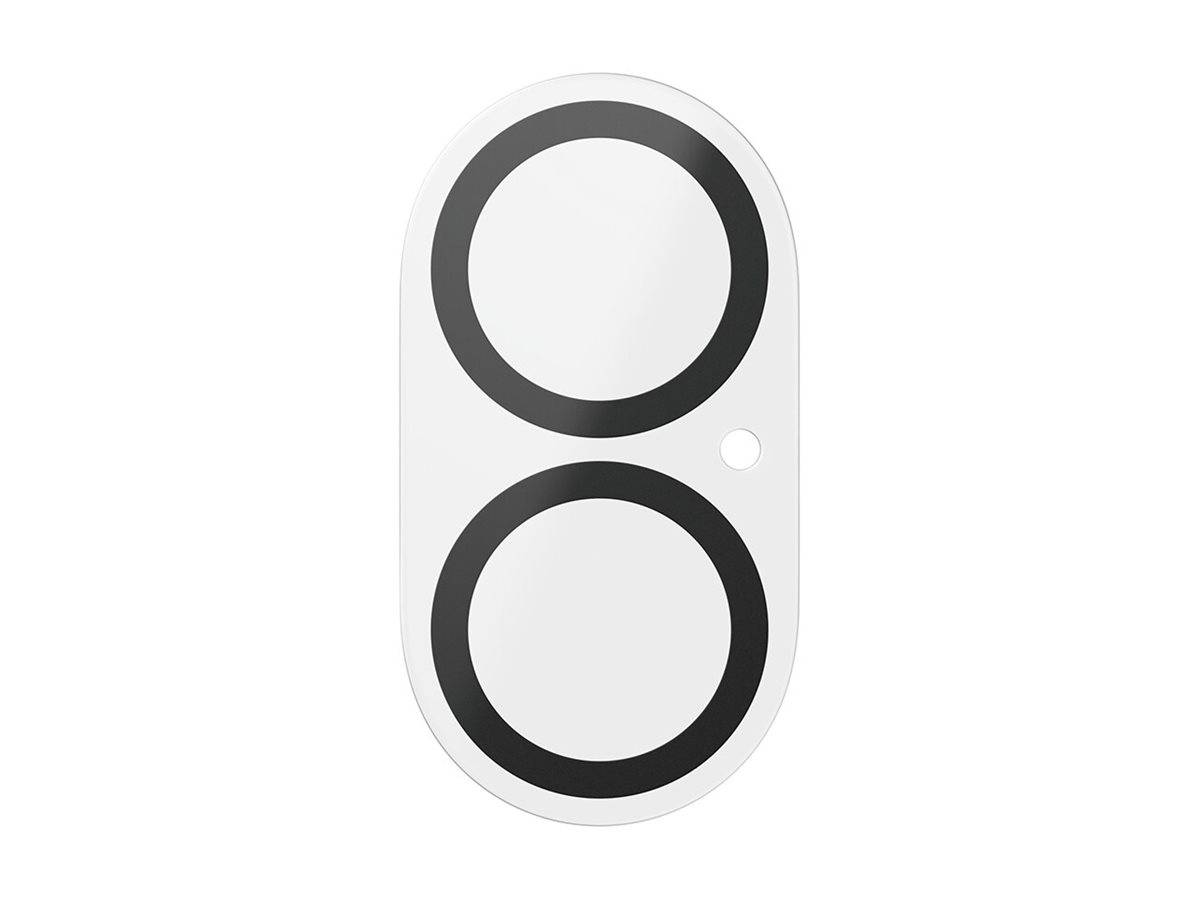 Ein weißer und schwarzer magnetischer drahtloser Ladegerät, der zum gleichzeitigen Laden von zwei Geräten entwickelt wurde.