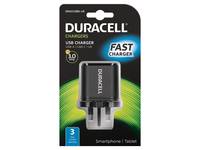 Duracell USB-Wandladegerät mit der Aufschrift „FAST CHARGER