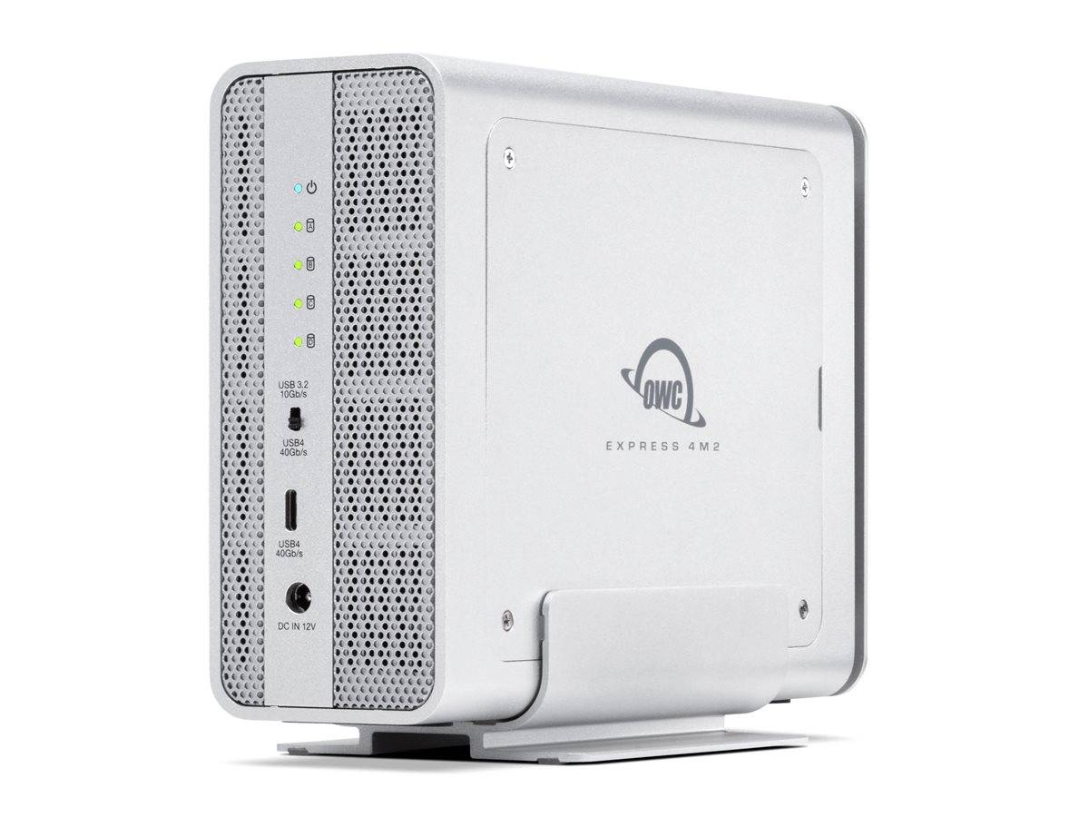 OWC Express 4M2 - Solid State Drive Array - 4 Schächte (PCIe 4.0)USB 4.0