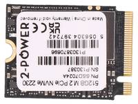 Eine kleine M.2 2230 Wi-Fi-Karte mit der Bezeichnung „2-POWER