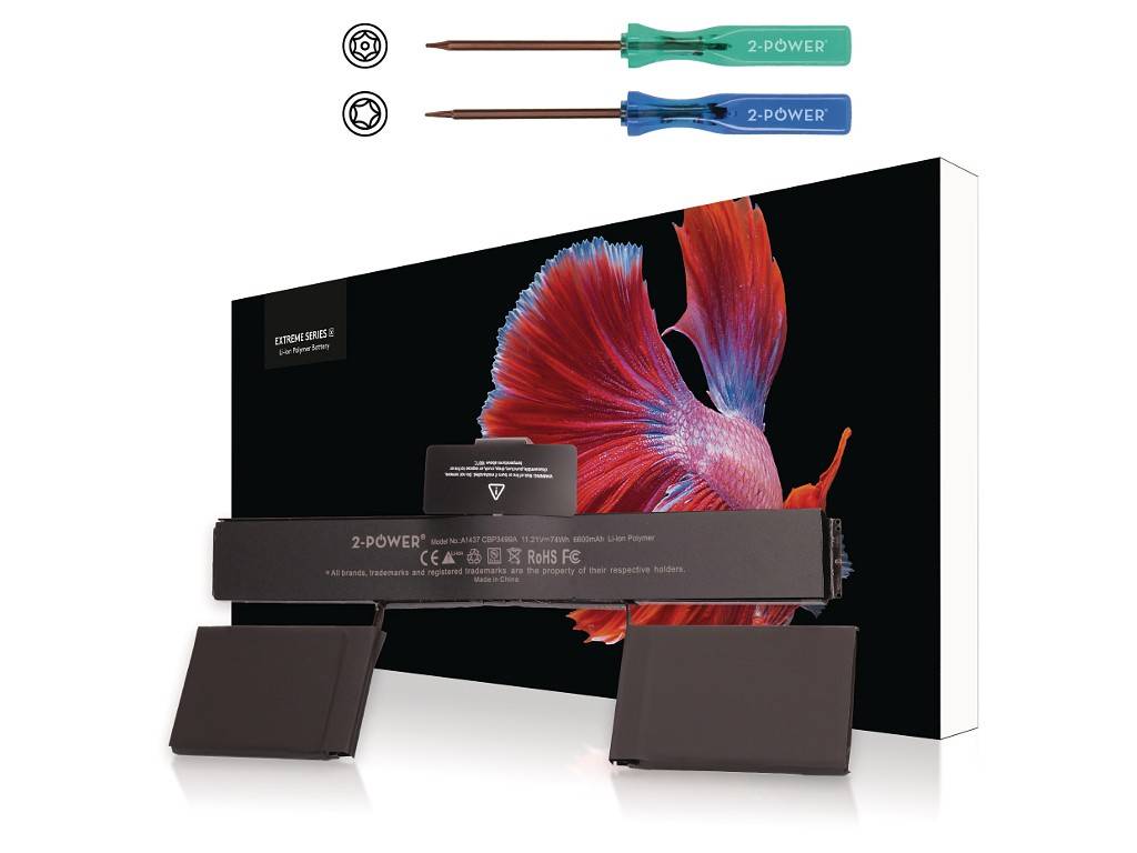 2-power Main Battery Pack - Batterie - 6.600 mAh