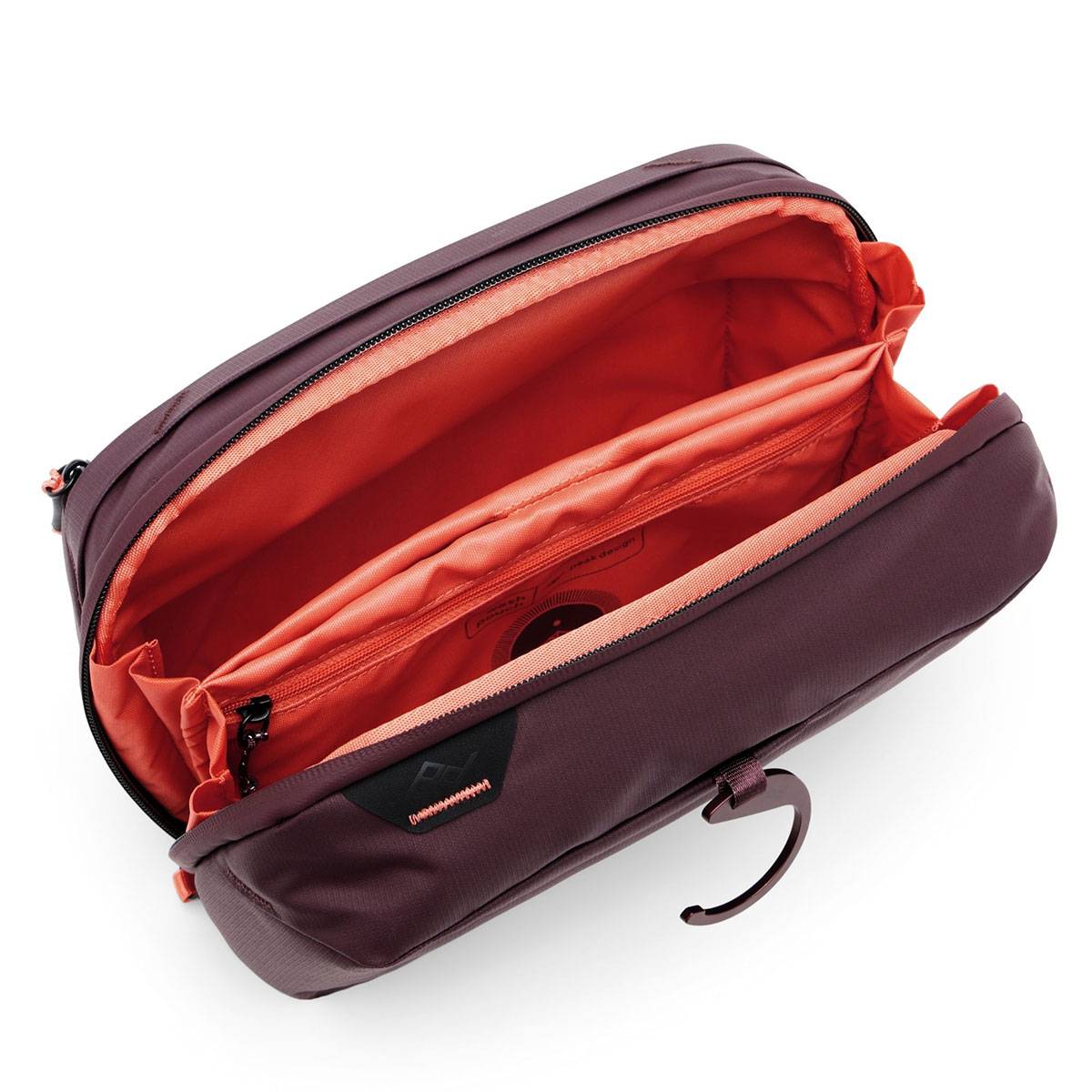 Peak Design Wash Pouch 2,5L Waschtasche - Eclipse (Weinrot)