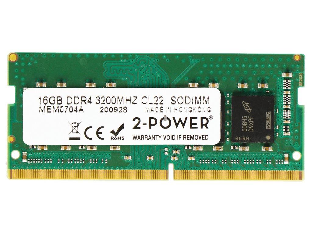 2-power 2P-5M30V06806 - 16 GB - 1 x 16 GB - DDR4 - 3200 MHz