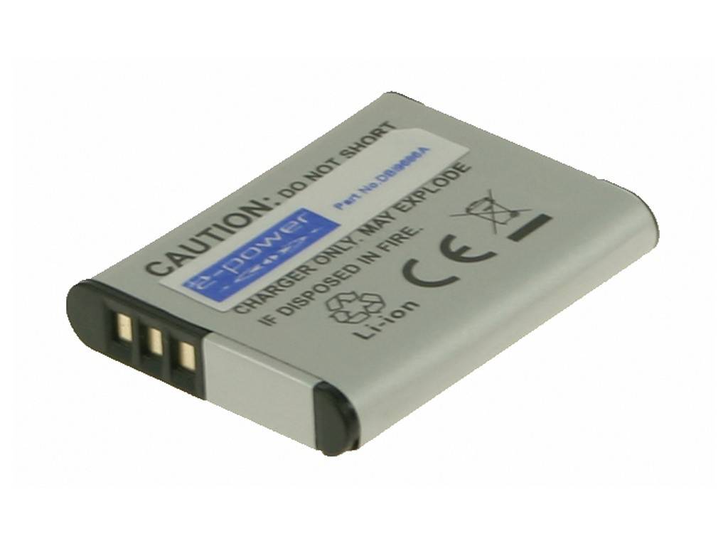 2-power Digital Camera Battery - Batterie - 730 mAh