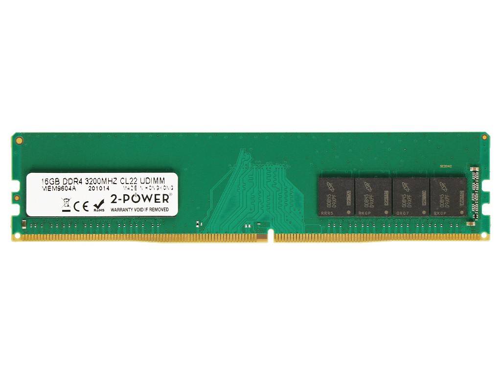 2-power 2P-5M30Z71740 - 16 GB - 1 x 16 GB - DDR4 - 3200 MHz - 288-pin DIMM