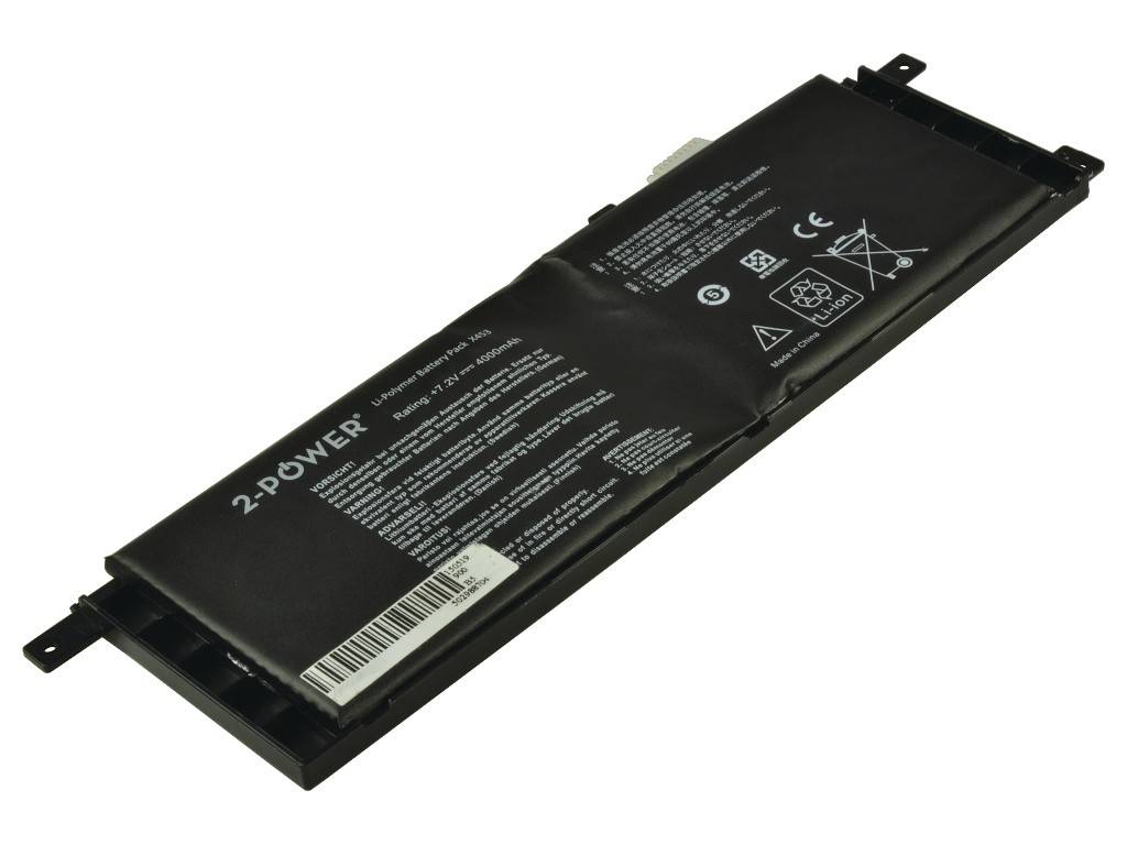 2-power Main Battery Pack Asus - Batterie - 4.000 mAh